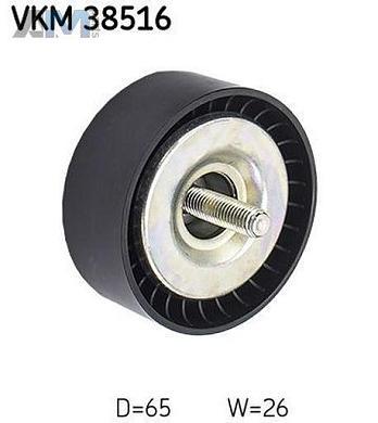 Обводной ролик (SKF) VKM38516 для Mb C-klasse 2014-н.в. IV (W205) C-klasse W205 C180 (156 л.с.)