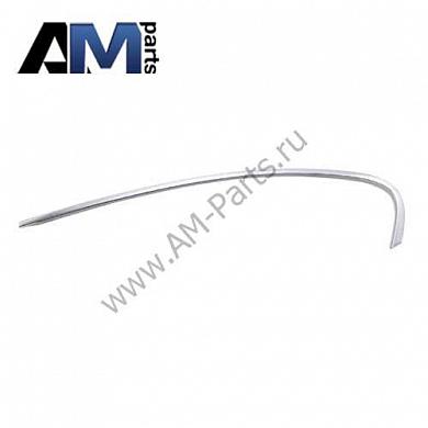 Накладка рамы окна левой задней двери (верхн.часть) BMW F10 (хром) 51357392175