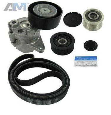 Комплект замены ремня генератора SKF (VKMAF38021) на Audi A7 (4G) 3.0TDI (2014-2018)