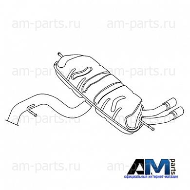 Задний глушитель для Audi Q3 8U0253609BMКупить оригинальный задний глушитель Audi Q3 8U0253609BM- Подбор по VIN
