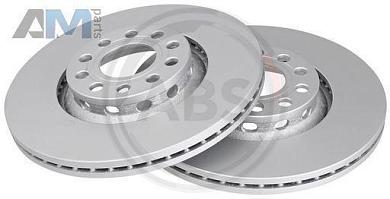 Передние тормозные диски ABS 16930 на Skoda 3U (2001-2008)