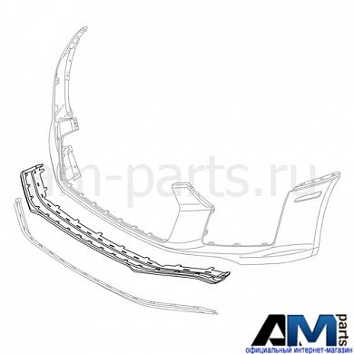 Передний спойлер на Audi 4S0807061DКупить передний спойлер для Audi 4S0807061D- Доставка на дом