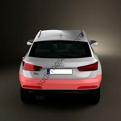 Облицовка заднего бампера для Audi Q3 8U0807067BGRUКупить оригинальную облицовку заднего бампера Audi Q3 8U0807067BGRU- Доставка на дом
