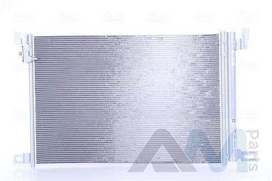 Радиатор кондиционера на Audi Q7 (4M) рестайлинг 3.0TDI CVMD 4M0816421B