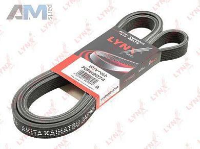 Ремень поликлиновой LYNX для Audi Q7 (4L) 2007-2015 3.6TFSI (350 л.с.) 7DPK2074
