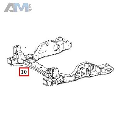 Подрамник передний A1696200787 на Mercedes A-class W169