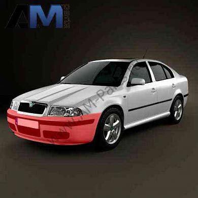 Бампер передний с парктроником Superb I 3U0807217A