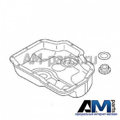 Нижняя часть масляного поддона Туарег (2011-2014) 3.0 TDI 059103602AB