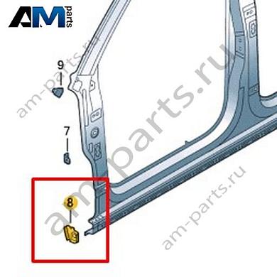 Щиток порога Volkswagen T-Roc 2018-2024 2GA810222Купить щиток порога 2GA810222 на Фольксваген Т-рок 2018-2024- минимальная цена