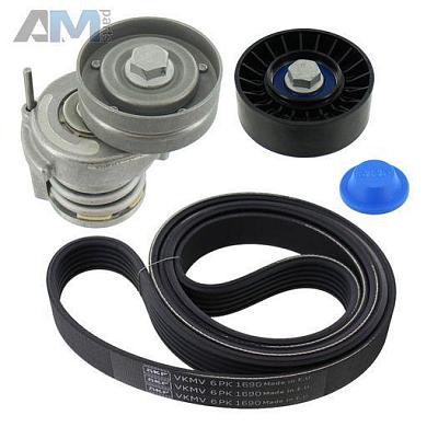 Комплект замены ремня генератора SKF (VKMA31154) на Volkswagen Passat B7 (2010-2016) 1.4TSI