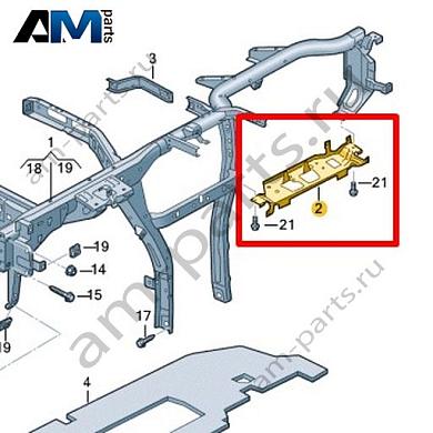 Распорка VAG 11B857296Купить распорку 11B857296 на Фольксваген/Ауди/Шкоду- выгодные цены