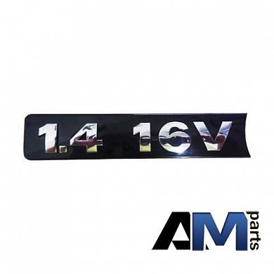 Надпись 1.4 16V для автомобилей концерна VAG 036103929NКупить надпись 14. 16v для Volkswagen-Audi-Skoda 036103929N- Доставка в регионы РФ