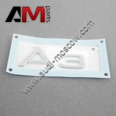 Надпись для Audi A3 8P 8P08537412ZZКупить оригинальный надпись Audi A3 8P 8P08537412ZZ- Детали от дилера