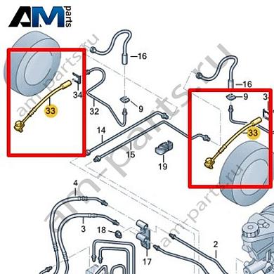 Тормозной шланг Volkswagen AMAROK 2017-2022 2H6611776Купить тормозной шланг 2H6611776 Фольксваген Амараок 2017-2022- спец. Цена