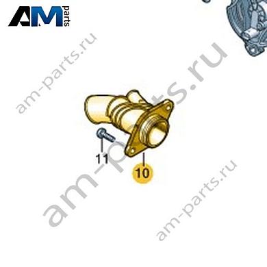 Патрубок ОЖ VAG 06M121132Купить патрубок ОЖ 06M121132 для Фольксваген/Ауди/Шкода- бесплатная доставка