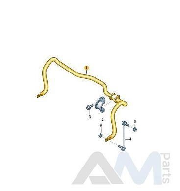 Стабилизатор передний 25 мм. 7LA411305G  Volkswagen Multivan T6 (2019-2023)