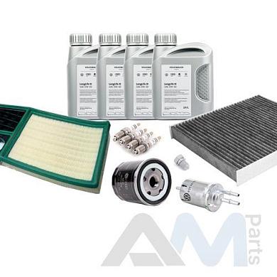 Оригинальный комплект ТО-2/4 на Polo 1.4 85 л.с. (масло LL3 с допуском 504/507)