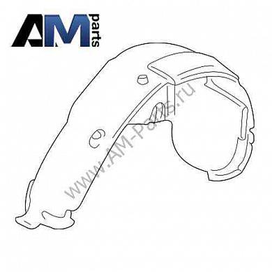 Подкрылок задний левый Кайен 95550497102