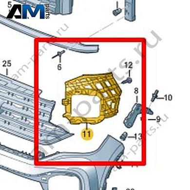 Опорный элемент Volkswagen T-Roc Cross 2019-2024 2GM807724AКупить опорный элемент 2GM807724A на Фольксваген Т-рок Кросс 2019-2024- акция
