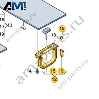 Скоба Volkswagen id-Buzz 2023-2024 1T3886365Купить скобу 1T3886365 Фольксваген id-Buzz 2023-2024 по минимальной цене