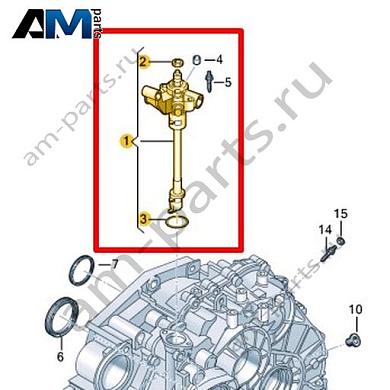 Механизм переключения VAG 0A5301230LКупить механизм переключения 0A5301230L Фольксваген/Ауди/Шкода- спец. Цена