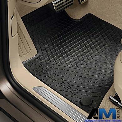 Коврики в салон текстильные на Touareg 7P рестайлинг (Black) 7P1061500041