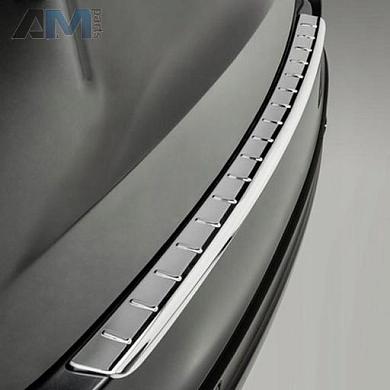 Защита порога багажника блестящие хромированная на Mercedes GLE 2018-2025 A1676930000