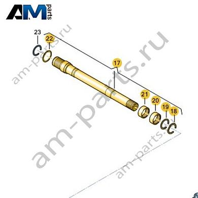 Вал с фланцем VAG 0A6409351NКупить вал с фланцем 0A6409351N на Фольксваген/Ауди/Шкоду- спец. Цена