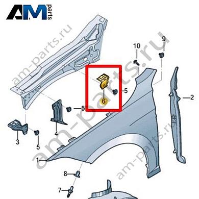 Распорка Volkswagen Jetta VII 2020-2024 17A809561AКупить распорку 17A809561A на Фольксваген Джетта VII 2020-2024 на выгодных условиях