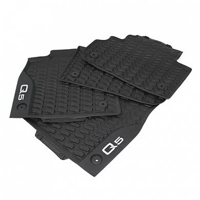 Коврики резиновые передние на Audi Q5 (2017-2020) 80B061501041
