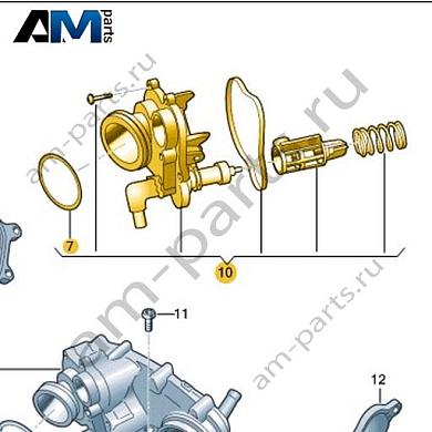 Ремкомплект VAG 059121114Купить ремкомплект 059121114 на Фольксваген/Ауди/Шкоду- выгодные цены