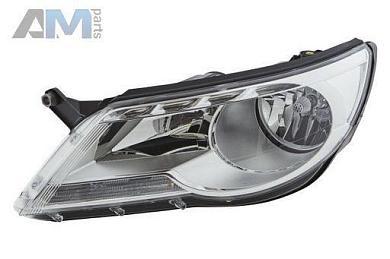 Фара левая (1ED247038211) HELLA для Volkswagen Tiguan I (2007-2011)