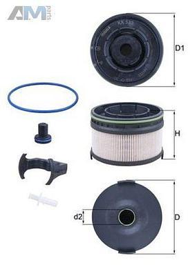 Топливный фильтр (KX533KIT) KNECHT для Mercedes GLC X253 GLC 200d рестайлинг