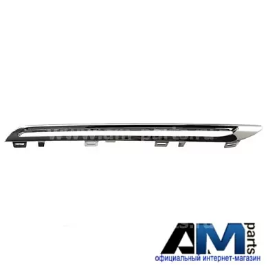 Накладка решетки радиатора нижняя лев (хром) на Mercedes GLE 2014-2018 A292888018564