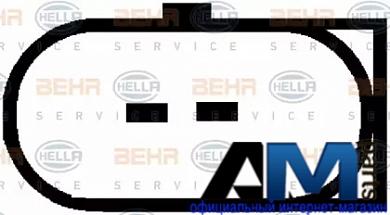 Насос кондиционера Фольксваген Гольф 6 1.9TDI (105 л.с.) 8FK351322741 Behr-hella