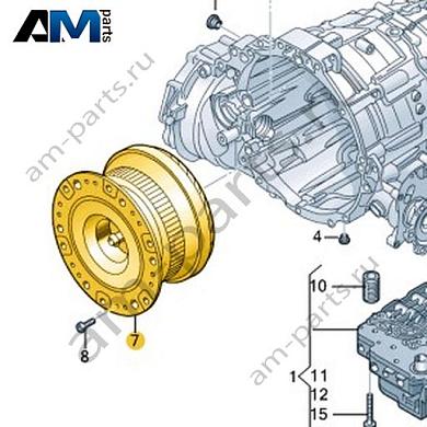 Гидротрансформатор VAG 0D6323571AКупить гидротрансформатор 0D6323571A для Фольксваген/Ауди/Шкода- бесплатная доставка