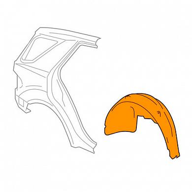 Подкрылок задний правый NSP28A1648840622 (NSP) для автомобилей MBКупить подкрылок задний правый NSP28A1648840622 производства NSP для Мерседес по специальной цене