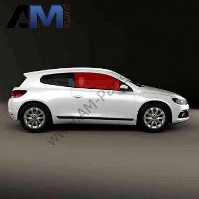 Стекло передней двери правое Сирокко 1K8845202B