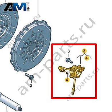 Выжимной подшипник VAG 0A5141671KКупить выжимной подшипник 0A5141671K Фольксваген/Ауди/Шкода- гарантия наличия