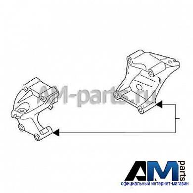 Опора двигателя левая Туарег (2011-2014) 3.0 TDI 7L8199307K