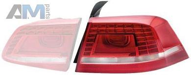 Фонарь правый светодиодный (2SK010744041) HELLA для Volkswagen Passat B7 (2010-2016)