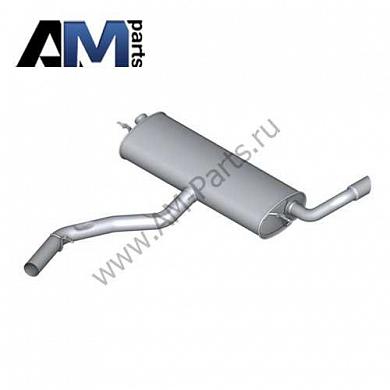 Задний глушитель 18307646127 на BMW X5 (E70) 35iX