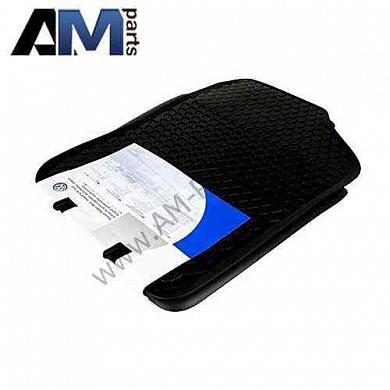 Комплект ковров салона задние резина Polo 6R006151282V