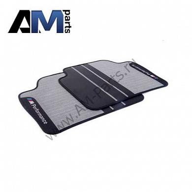 Комплект текстильных задних ковров БМВ 1 (5 дверей) (M Performance) 51472409929