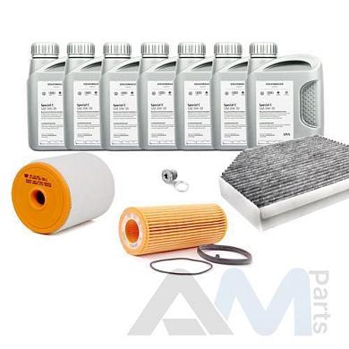 Оригинальный набор для ТО-1/3 Audi A6 (C7) 2.8 FSI с маслом 0W30