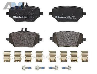 Задние тормозные колодки (P50162) BREMBO на Mercedes GLE V167 350d