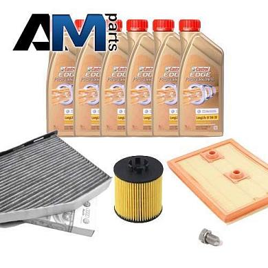 Набор ТО-1/3 для Фольксваген Пассат В6 1.6 FSI 115 л.с. (масло Castrol Magnatec 5W40)