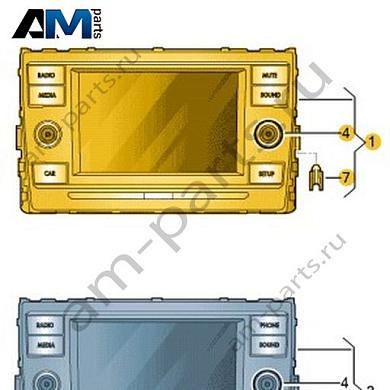 Панель управления и индикации с сенсорным экраном, голосовым устройством и слотом для карт SD Volkswagen Jetta VII 2020-2024 17A035867Купить панель управления и индикации с сенсорным экраном, голосовым устройством и слотом для карт SD 17A035867 на Фольксваген Джетта VII 2020-2024- спец. Цена