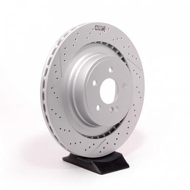 Задние тормозные диски Мерседес E63 AMG A2124230412