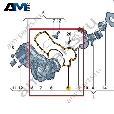 Уплотнитель VAG 0EA901112BКупить уплотнитель 0EA901112B на Фольксваген/Ауди/Шкоду- минимальная цена